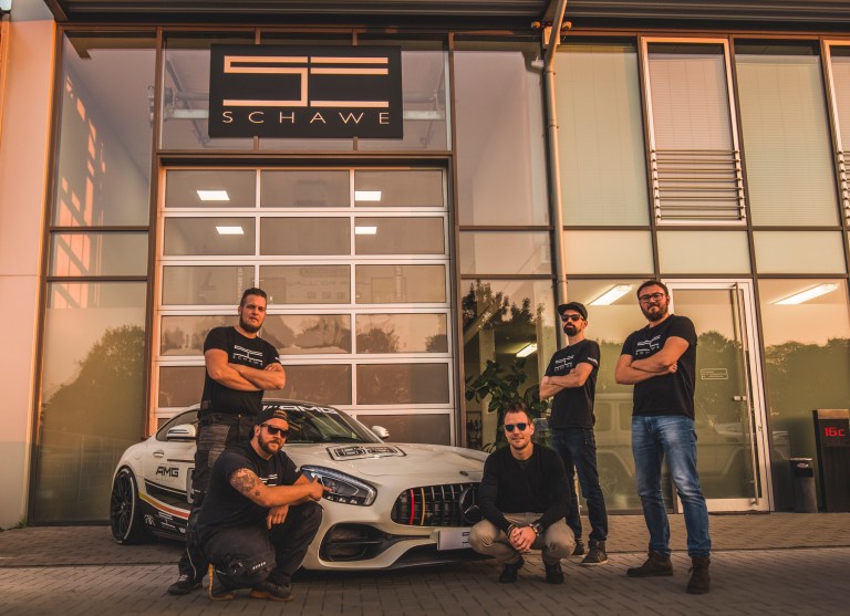 Schawe shooting outdoor AMG GTS_-10