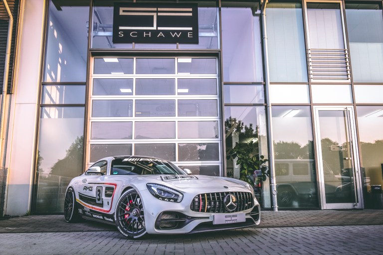 Schawe shooting outdoor AMG GTS_-4